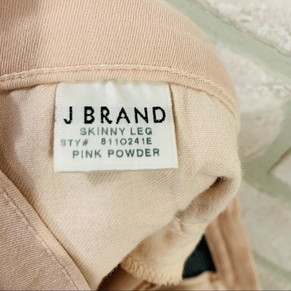 J Brand for Theory Pink Powder Skinny Leg Jeans - Picture 10 of 12
